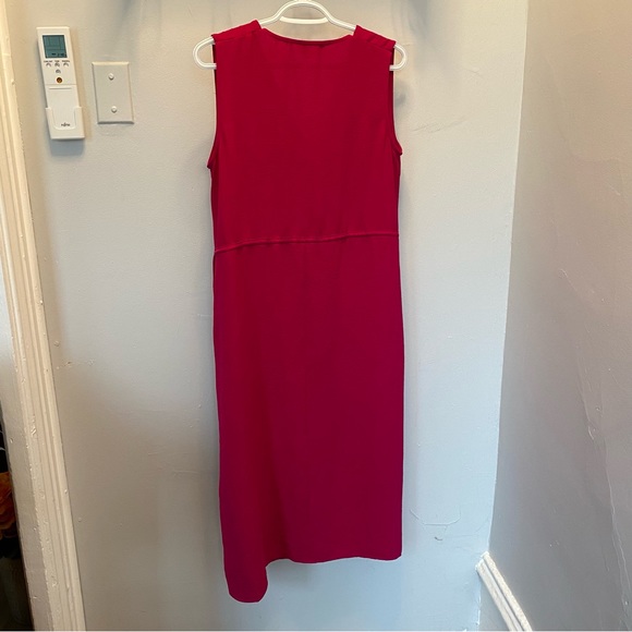 Laura Pink Dress size 8 with pockets. - Picture 3 of 13